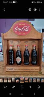 Collector coca cola bouteilles et support, Ophalen, Gebruikt