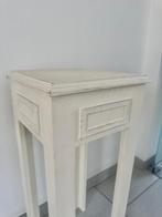 Bijzettafeltje massief hout, Huis en Inrichting, Tafels | Sidetables, Ophalen, Zo goed als nieuw