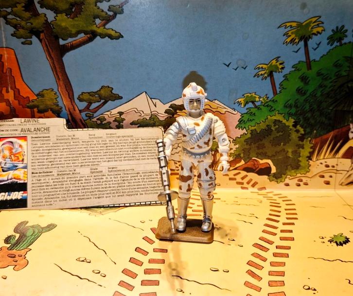GI JOE Lawine compleet, Collections, Jouets miniatures, Enlèvement