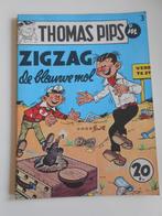 Thomas Pips 3. Zigzag  de blauwe mol . 1ste druk 1967, Enlèvement