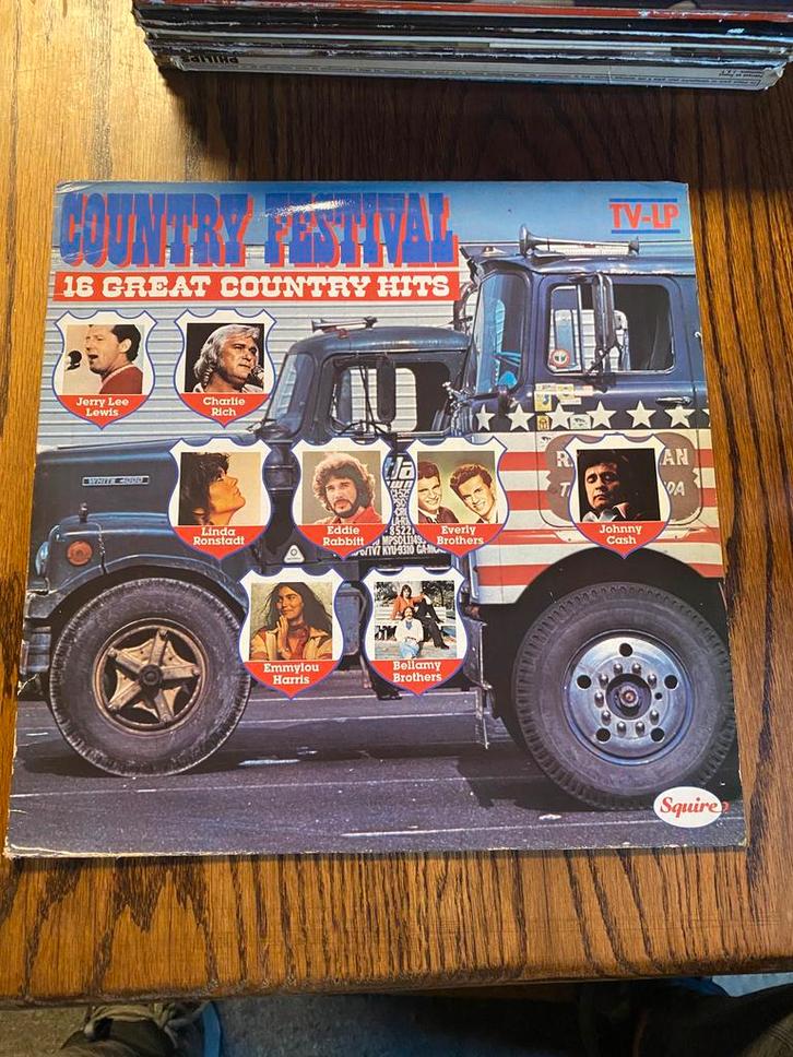 Country Festival – 16 Great Country Hits | LP, CD & DVD, Vinyles | Compilations, Pop, Enlèvement