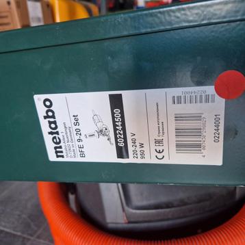 METABO BFE 9-20 set BANDVIJL- incl vele toebehoren  beschikbaar voor biedingen