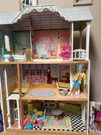 Barbiehuis met toebehoren, Kinderen en Baby's, Ophalen, Gebruikt, Barbie