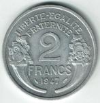 2 francs 1947 Frankrijk, Postzegels en Munten, Verzenden, Frankrijk, Losse munt