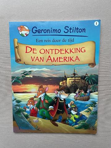 Geronimo Stilton - 1 - DE ONTDEKKING VAN AMERIKA beschikbaar voor biedingen