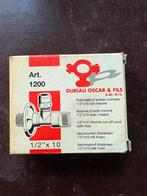 Verchroomde stopkraan 1/2” x 10 met rozet, Enlèvement, Neuf