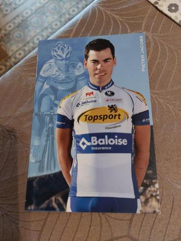 Wielerkaart : Pieter Jacobs / Topsport Vlaanderen-Baloise  beschikbaar voor biedingen