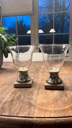 Glazen stolp 2 identieke., Huis en Inrichting, Ophalen, Zo goed als nieuw