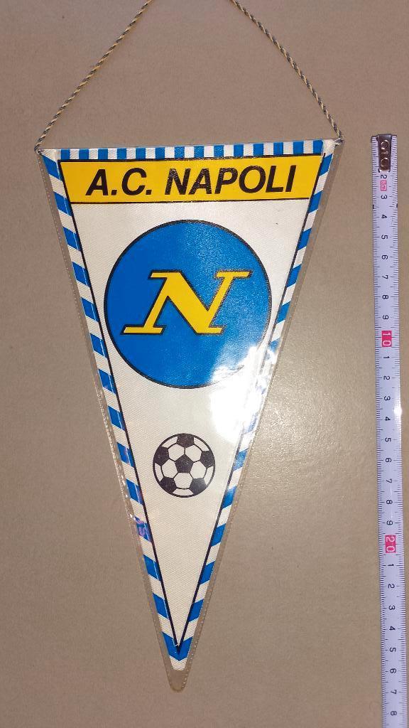 vintage vaandel AC Napoli, Ophalen of Verzenden