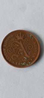 2 cent 1910 vlaams, Postzegels en Munten, Munten | België, Verzenden, Metaal, Losse munt