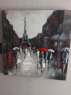 Schilderij metaal 3D, Parijs Eiffeltoren, 80 x 80 x5, Ophalen