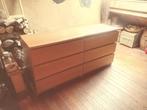 MALM dressoirs met 3 laden, Huis en Inrichting, Kasten | Ladekasten, Ophalen, Overige materialen, Gebruikt, 50 tot 100 cm