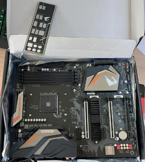Gigabyte X470 Aorus Ultra Gaming, Computers en Software, Moederborden, Zo goed als nieuw, AMD, DDR4, Ophalen of Verzenden