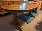 Massief eikenhouten tafel ovaal, 150 à 200 cm, Enlèvement, 50 à 100 cm, Chêne