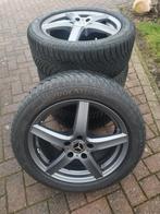 Winterbanden 225/50/R17 voor Mercedes C klasse W205+sensoren, Auto-onderdelen, Ophalen, Gebruikt, Velg(en), 17 inch