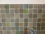 Cementtegels groen 5 cm Emery, Ophalen, Zo goed als nieuw
