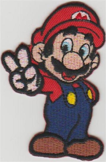 Super Mario stoffen opstrijk patch embleem #3