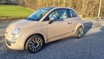 Fiat 500 lounge 2014 130000km 1300cc benzine, Auto's, Euro 5, Beige, 4 cilinders, Leder en Stof