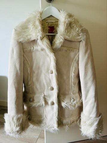 NEUF - Veste vintage en fausse fourrure Esprit S/XS