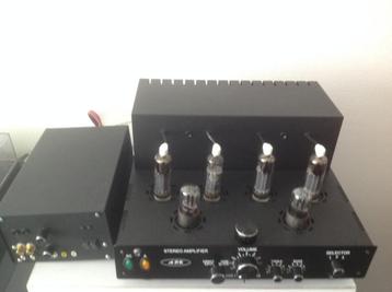 buizenversterker + phono vinylcorrector+stroomtoevoercorrect beschikbaar voor biedingen