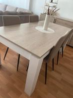 Table à manger avec 4 chaises, Maison & Meubles, Tables | Tables à manger, Rectangulaire, 50 à 100 cm, 150 à 200 cm, Utilisé