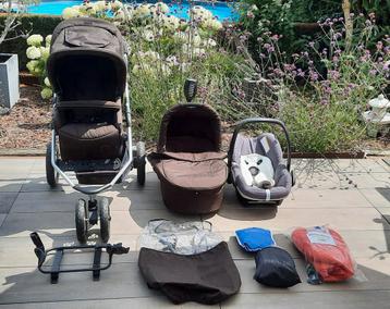 Complete kinderwagen Pericles Evolution 3 in 1, Enlèvement, Autres marques, Couverture pieds