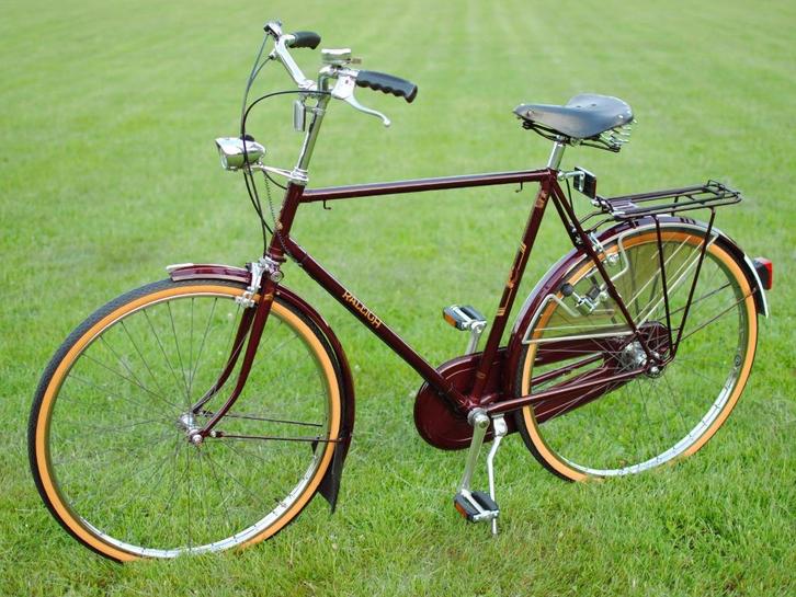 Schitterende bordeauxrode herenfiets Raleigh Superbe 1983, Fietsen en Brommers, Fietsen | Heren | Herenfietsen, Zo goed als nieuw