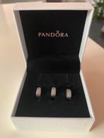 3 Charms Clips PANDORA, Comme neuf, Pandora