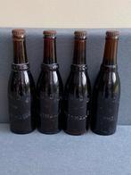4 oude volle flesjes trappistenbier WESTMALLE abdij, Verzamelen, Ophalen of Verzenden, Gebruikt, Flesje(s)
