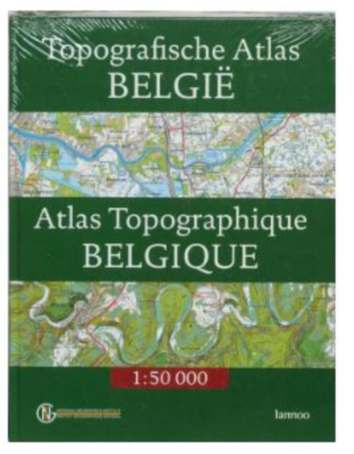 topografische Atlas België, Boeken, Atlassen en Landkaarten, Gelezen, Overige atlassen, België, 2000 tot heden, Ophalen of Verzenden