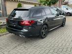 Mercedes C 200 d AMG LINE NIGHT NAVI CAMERA, Automaat, Leder en Stof, Zwart, Bedrijf