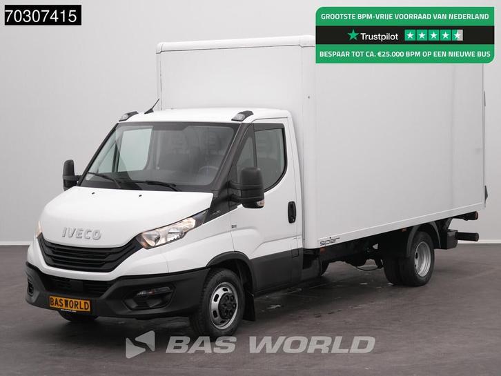 Iveco Daily 35C16 Laadklep Dubbellucht 160PK Bakwagen Airco, Auto's, Bestelwagens en Lichte vracht, Bedrijf, Te koop, Airconditioning