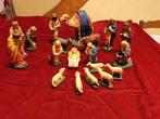 Creche de Noel, Christmas, Krippe; kerststal beelden, Religi, Antiquités & Art, Antiquités | Objets religieux, Enlèvement ou Envoi