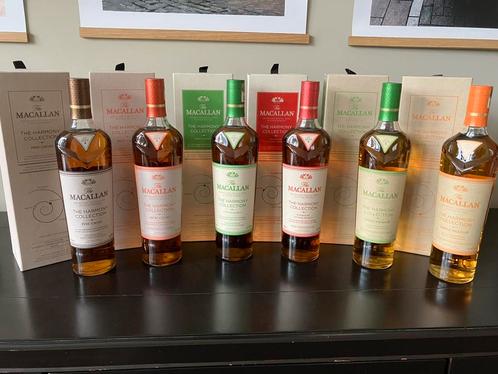 Volledige Macallan harmony serie 6 flessen whisky, Collections, Vins, Neuf, Enlèvement ou Envoi
