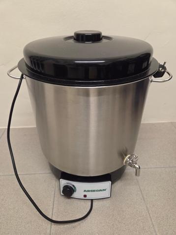 Elektrische brouwketel 24 liter met Premium wortkoeler beschikbaar voor biedingen