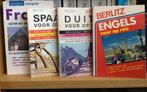 Woordenboekjes voor op reis: Frans, Spaans, Duits en Engels, Livres, Dictionnaires, Allemand, Utilisé, Enlèvement ou Envoi