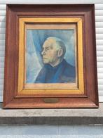 huile sur toile portrait signe antoine serneels, Antiquités & Art, Enlèvement