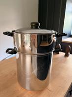 Couscoussier/cuit-vapeur, Ophalen, Zo goed als nieuw, Inox, Kookpan of Snelkookpan