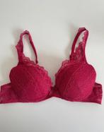 Soutien-gorge push up dentelle rouge 70B No.3 triangle Etam, Soutien-gorge, Rouge, Enlèvement ou Envoi, Etam