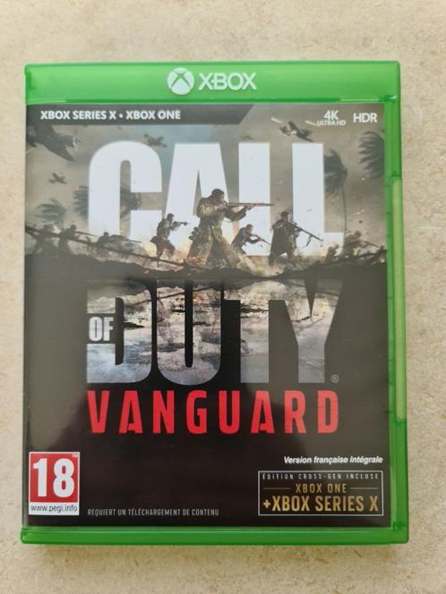 Call of duty Vanguard Xbox One/Xbox Serie X, Consoles de jeu & Jeux vidéo, Jeux | Xbox Series X & S, Comme neuf, Enlèvement ou Envoi