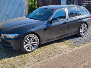 Bmw 316d f31 boujaar 2014, Autos, Euro 5, Achat, Capteur de lumière, Noir