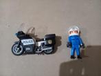 Playmobil 5013  politieman met motor, Kinderen en Baby's, Speelgoed | Playmobil, Ophalen of Verzenden, Zo goed als nieuw