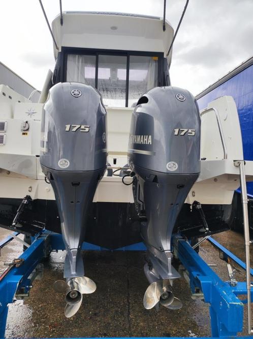 JEANNEAU MERRY FISHER 895 comme neuf, Watersport en Boten, Motorboten en Motorjachten, Zo goed als nieuw, Polyester, 6 tot 9 meter
