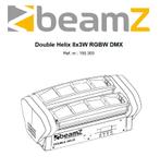 BEAMZ MHL820 Double Helix 8x3W RGBW DMX verlichting, Enlèvement, Utilisé, Lumières, Couleur