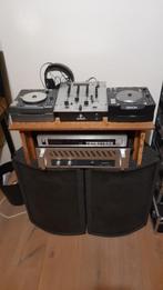 DJ-set met CD/USB-spelers, mengpaneel, versterker en boxen, Denon, Zo goed als nieuw, Ophalen, Dj-set