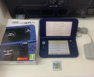 Nintendo 3DS XL 45496503017 Metalen konsole Blauw beschikbaar voor biedingen