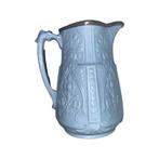 Pichet 19ème Siècle en Céramique Bleue - Cachet England, Antiquités & Art, Enlèvement ou Envoi