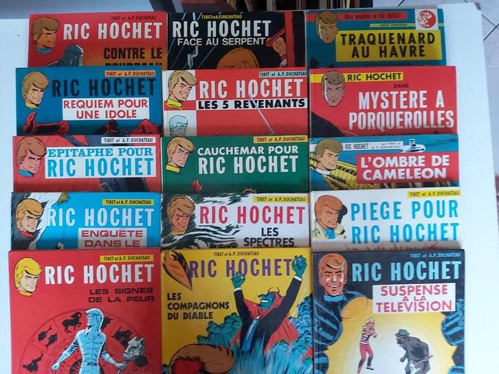 RIC HOCHET , 29 BD au chois 5€, Boeken, Stripverhalen, Zo goed als nieuw, Eén stripboek, Ophalen of Verzenden