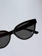 Zwarte cat eye zonnebril, Overige merken, Zonnebril, Zwart, Nieuw