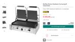 dubbele contactgrill, Ophalen of Verzenden